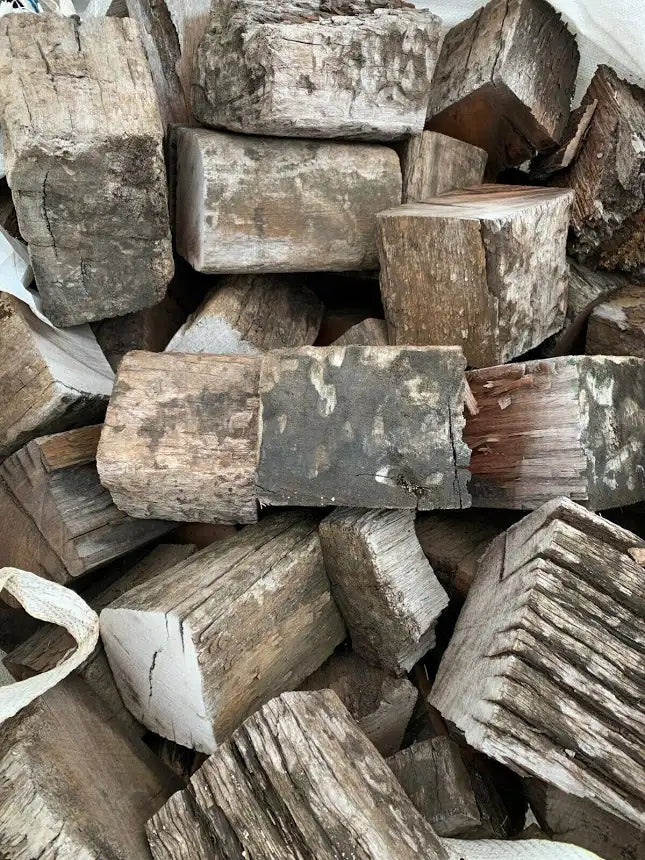 Bag of seasoned logs
